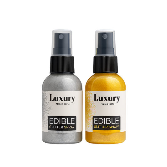 2 Pack Glitter Spray 50ml (Gold & Silver)